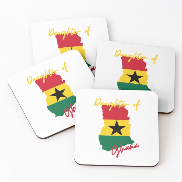 Item preview, Daughter of Ghana Map Flag designed and sold by NovawayDirect.
