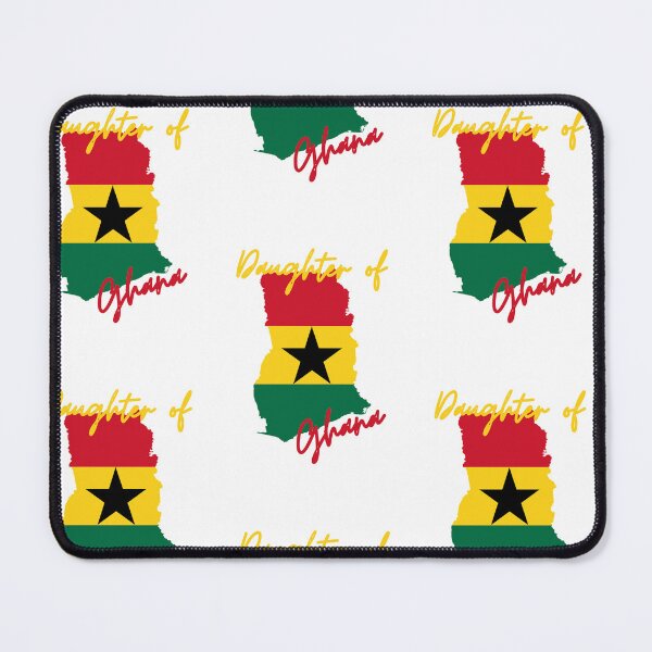 Item preview, Daughter of Ghana Map Flag designed and sold by NovawayDirect.