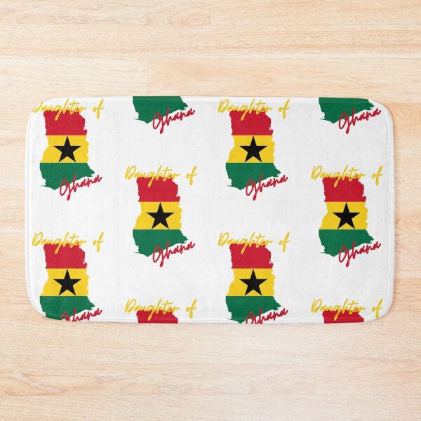 Item preview, Daughter of Ghana Map Flag designed and sold by NovawayDirect.