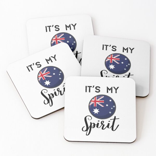 Artikelvorschau,  Australien-Flagge, Australien ist mein Geist entworfen und verkauft von behappysiempre.