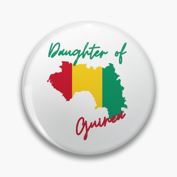 Item preview, Daughter of Guinea Map Flag designed and sold by NovawayDirect.