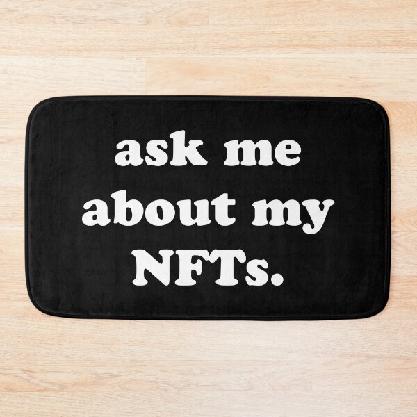 Item preview, Ask Me About My NFTs designed and sold by heyluckyseven.