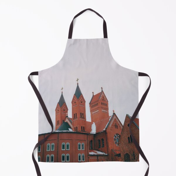 Item preview, Belarusian Red Brick Catholic Church of Saints Simon and Helena designed and sold by CommittedGrace.