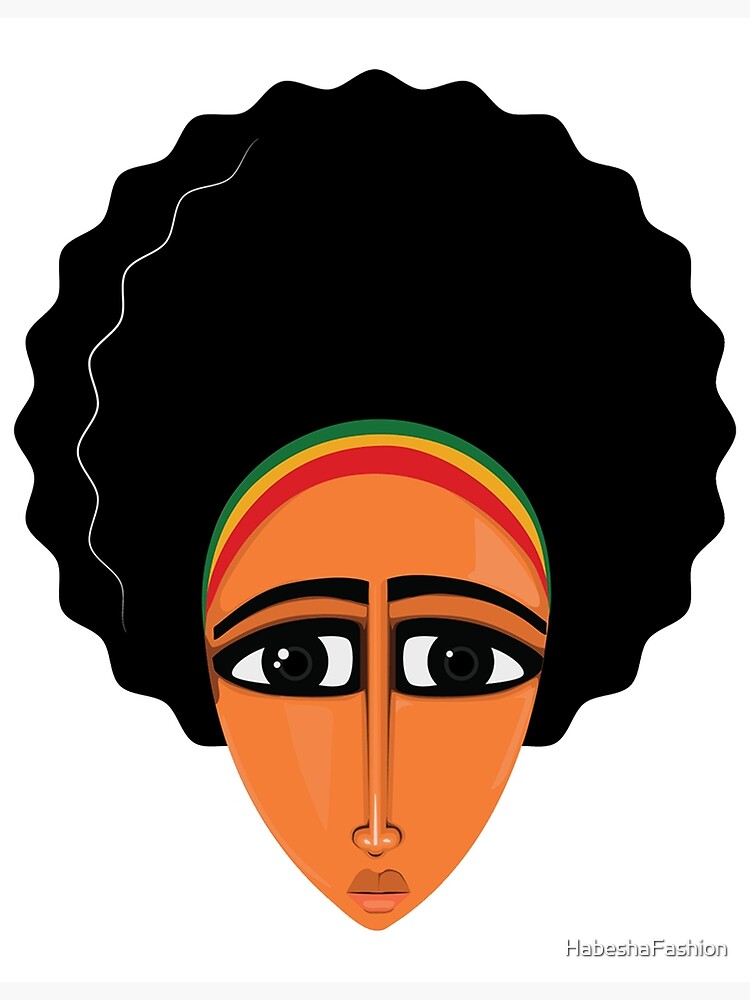 Ethiopian face Poster for Sale by HabeshaFashion