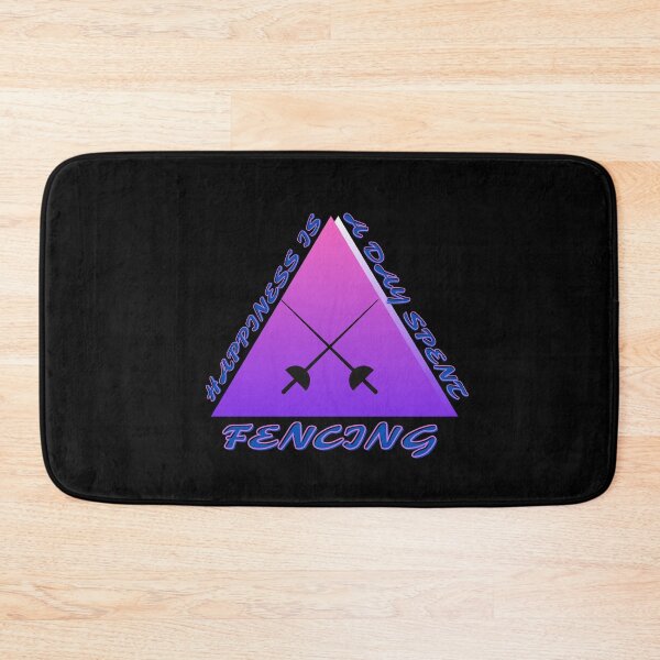 Item preview, Happiness Is A Day Spent Fencing designed and sold by ProtonProject.
