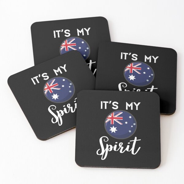 Artikelvorschau, Australien-Flagge, Australien ist mein Geist entworfen und verkauft von behappysiempre.