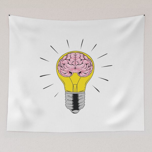 Item preview, Brain Light Bulb designed and sold by Buyeseoshop.