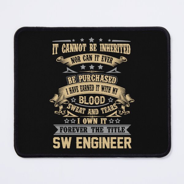 Item preview, Sw Engineer T Shirt - Forever The Title Job Gift Item Tee designed and sold by celiagomez456.