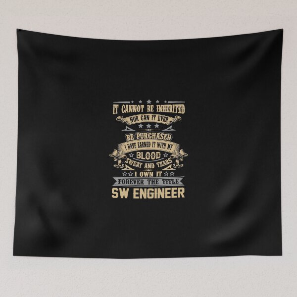 Item preview, Sw Engineer T Shirt - Forever The Title Job Gift Item Tee designed and sold by celiagomez456.