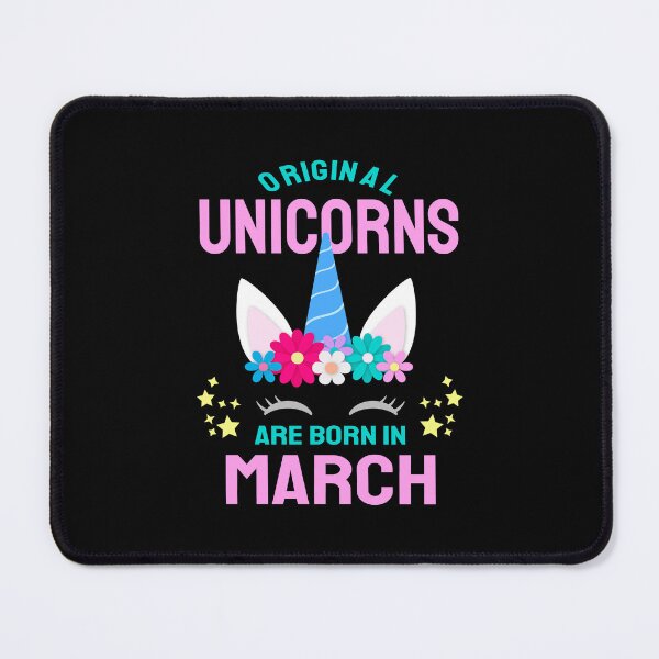 Item preview, Original unicorns are born in March designed and sold by FashionHeritage.