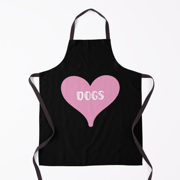 Item preview, I love dogs pink love heart - dogs are my Valentine designed and sold by MintGubbins.