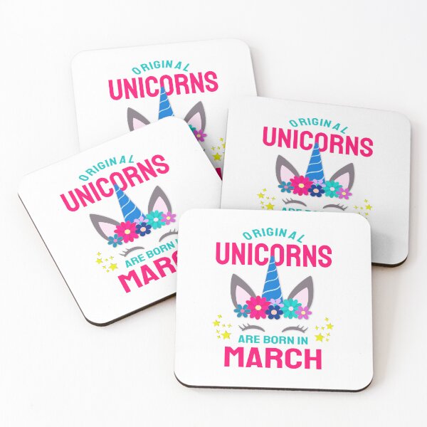 Item preview, Original unicorns are born in March designed and sold by FashionHeritage.