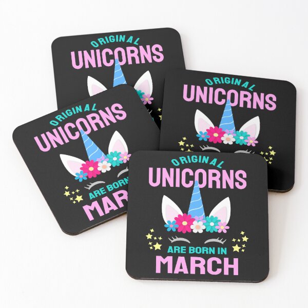 Item preview, Original unicorns are born in March designed and sold by FashionHeritage.