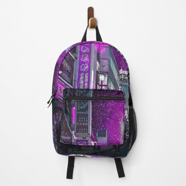 Item preview, City Cyberpunk Retro Cool Synthwave Asian City Aesthetic Collage designed and sold by sillyquestions.