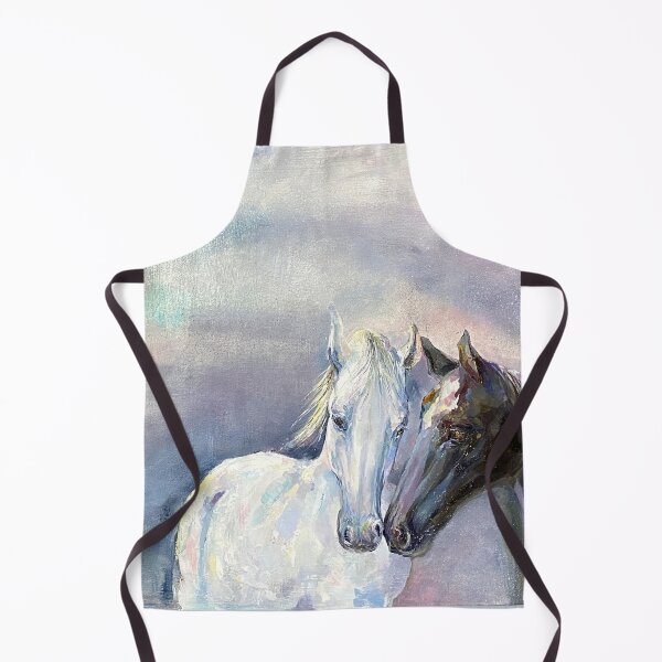 Item preview, Beautiful pair of horses together among eternity. designed and sold by Elena Reutova.