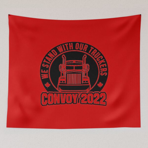 Item preview, Black Canada Truckers for Freedom Convoy 2022 - stand with our truckers  designed and sold by jessicaleah15.
