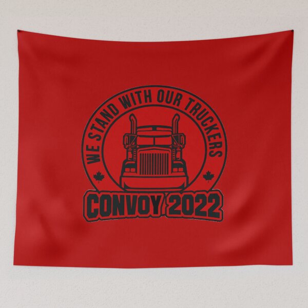 Item preview, Red and Black Canada Truckers for Freedom Convoy 2022 - stand with our truckers  designed and sold by jessicaleah15.