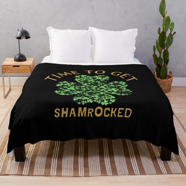 Item preview, Funny Time To Get Shamrocked Clover St Patricks Day Beer St Paddys Day Race Track Shamrock Leprechaun Irish designed and sold by CarantinedChaos.