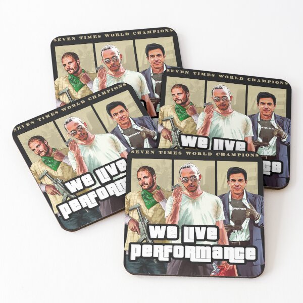 Item preview, Bottas, Hamilton and the Wolff of pit lane designed and sold by svaiga.