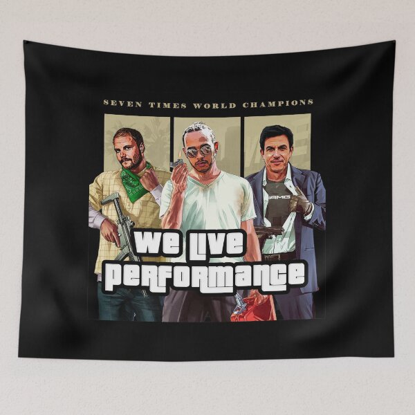 Item preview, Bottas, Hamilton and the Wolff of pit lane designed and sold by svaiga.