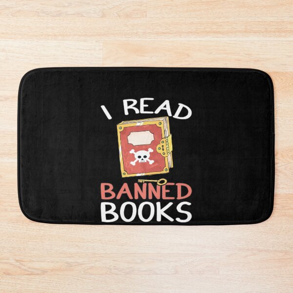 Item preview, Funny Book Lover Quote, I Read Banned Books, Cute Book Lover designed and sold by Estrytee.