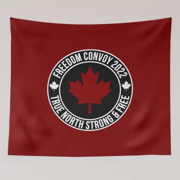 Item preview, Freedom Convoy 2022 - stand with our truckers - the true north strong and free designed and sold by jessicaleah15.