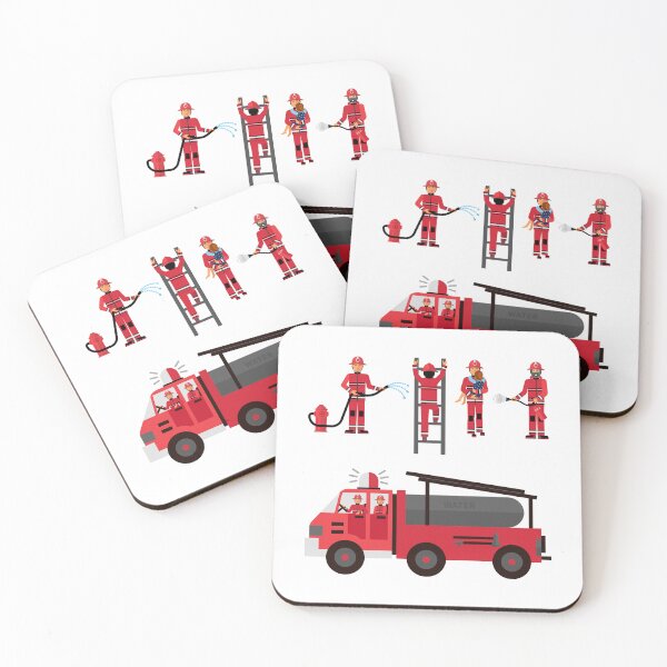Item preview, Firefighter  icons set -Fireman designed and sold by bau-shop.
