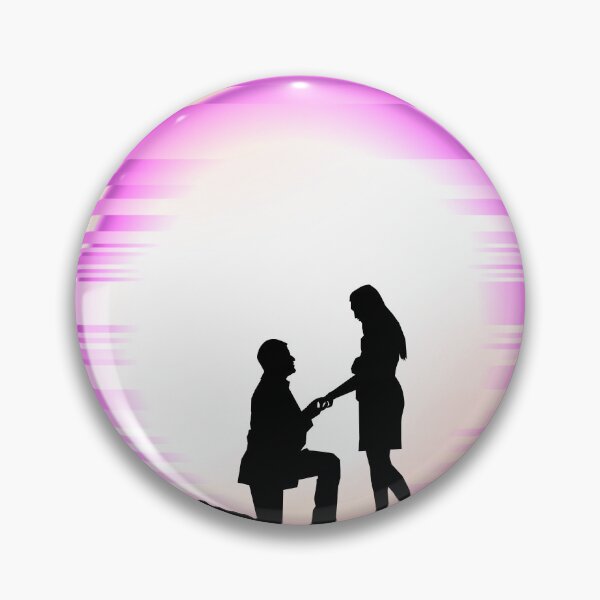 Item preview, happy love couple proposing each other designed and sold by Paramita Sen.
