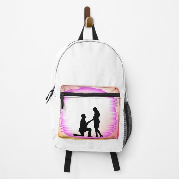 Item preview, happy love couple proposing each other designed and sold by Paramita Sen.