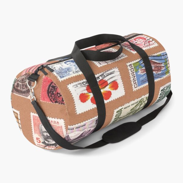 Item preview, International Postage Stamps Pattern designed and sold by The Masked Designer.