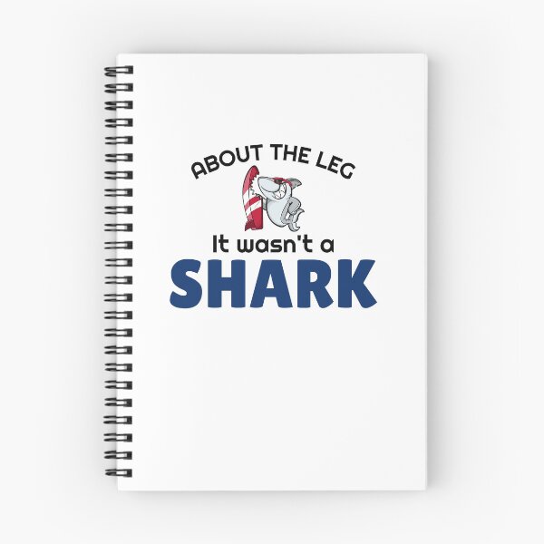 Item preview, Amputee shark bite amputation funny slogan black font designed and sold by NerdnGeekshop.