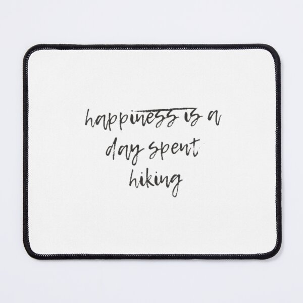 Item preview, happiness is a day spent hiking designed and sold by Sifou Djemaoui.