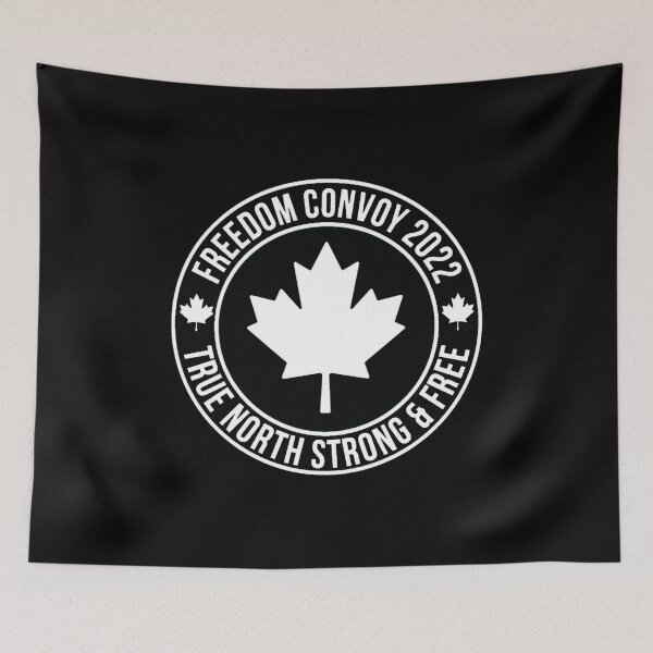 Item preview, Freedom Convoy 2022 - stand with our truckers - the true north strong and free designed and sold by jessicaleah15.