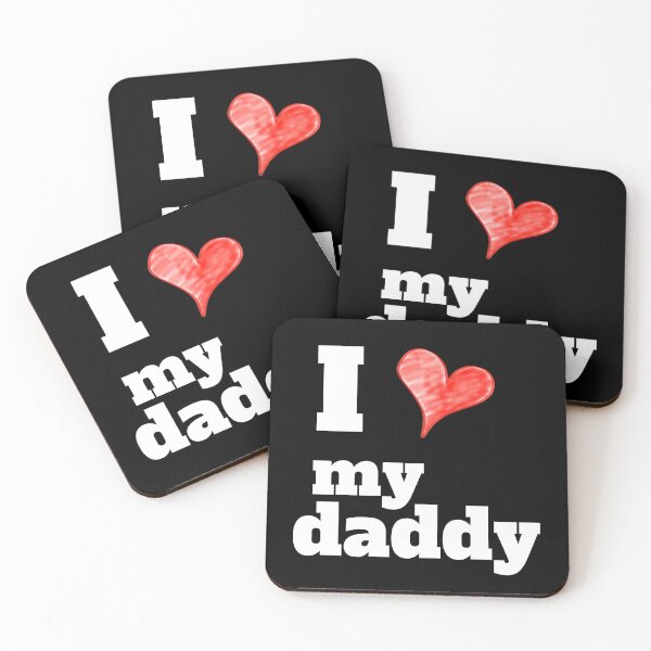 Item preview, I love my daddy designed and sold by Vicsdesignsart.