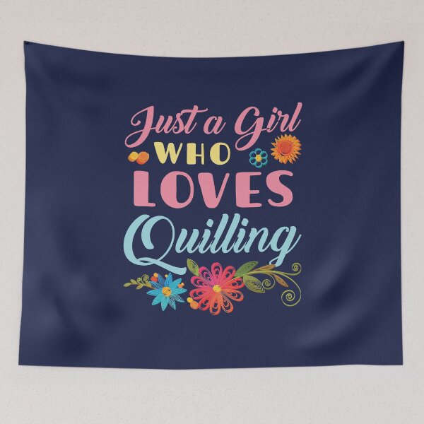 Item preview, Just a Girl Who Loves Quilling Paper Strips designed and sold by jaygo.