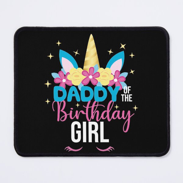 Item preview, Daddy Of The Birthday Unicorn designed and sold by theskyblue.