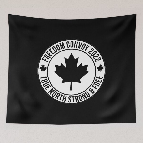 Item preview, Freedom Convoy 2022 - stand with our truckers - the true north strong and free designed and sold by jessicaleah15.