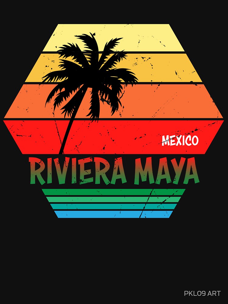 Riviera Maya Shirt Gift Souvenir, Mexico T-Shirt Essential T-Shirt for  Sale by PKL09 ART