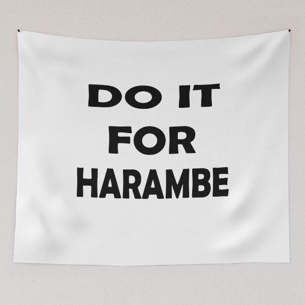 Item preview, do it for harambe  designed and sold by SheIsAQueen.