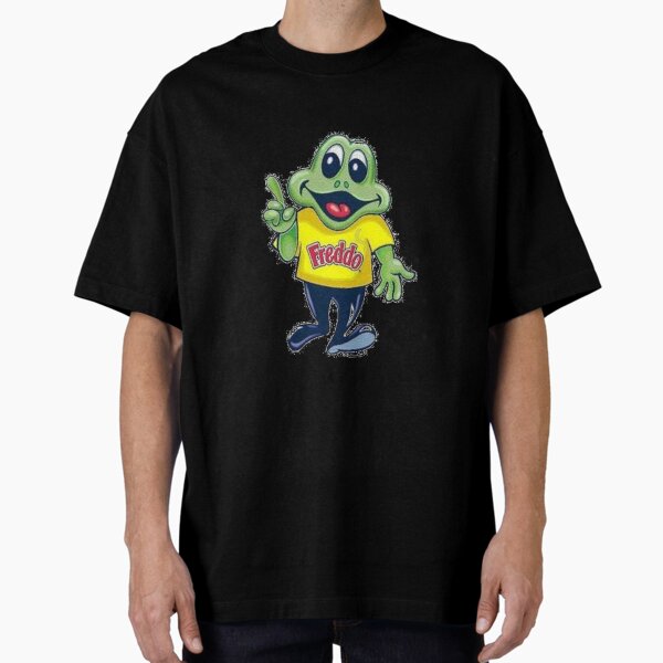 Vista previa del artículo con la obra «Logotipo antiguo de Freddo Frog Camiseta clásica», diseñado y vendido por EgonHerbs.
