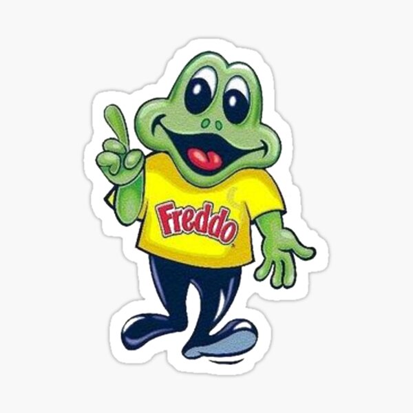 Vista previa del artículo con la obra «Logotipo antiguo de Freddo Frog Camiseta clásica», diseñado y vendido por EgonHerbs.