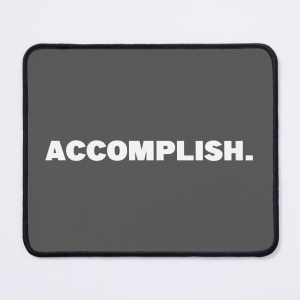 Item preview, ACCOMPLISH One Word Quote designed and sold by American-usa.