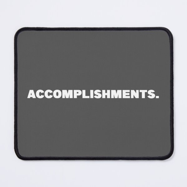 Item preview, ACCOMPLISHMENTS One Word Quote designed and sold by American-usa.