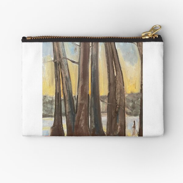 The Shadows of the Trees Zipper Pouch
