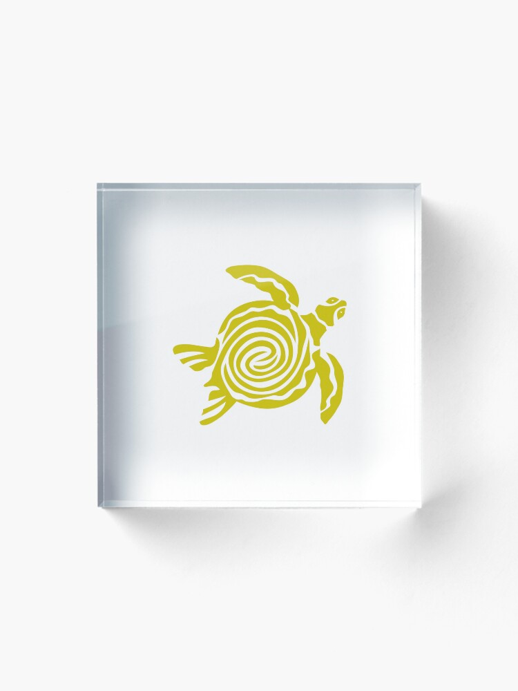 Thumbnail 1 of 5, Acrylic Block, Turtle Sea Turtle designed and sold by AlexLab.