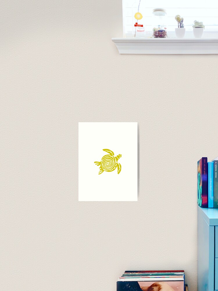 Thumbnail 2 of 3, Art Print, Turtle Sea Turtle designed and sold by AlexLab.