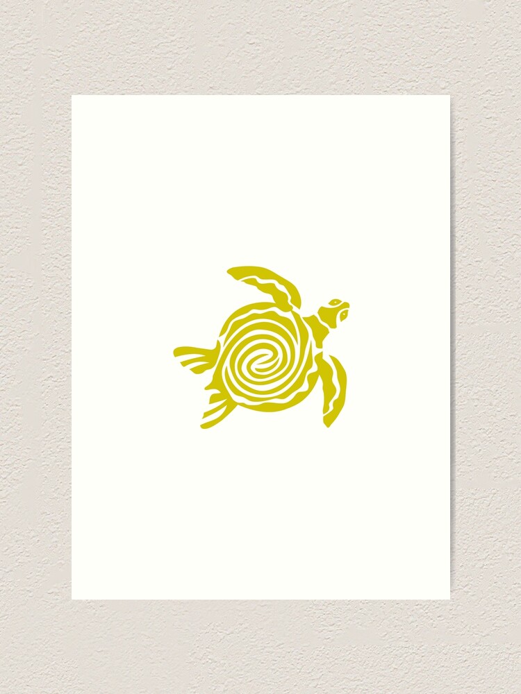 Thumbnail 1 of 3, Art Print, Turtle Sea Turtle designed and sold by AlexLab.