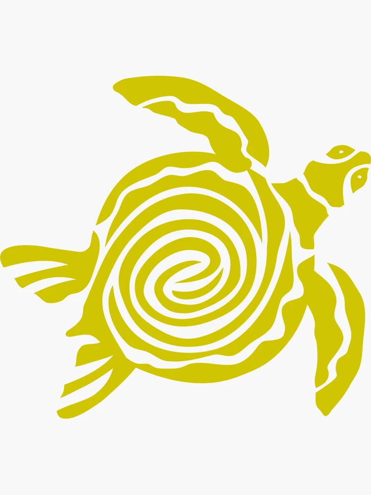 Thumbnail 3 of 3, Sticker, Turtle Sea Turtle designed and sold by AlexLab.