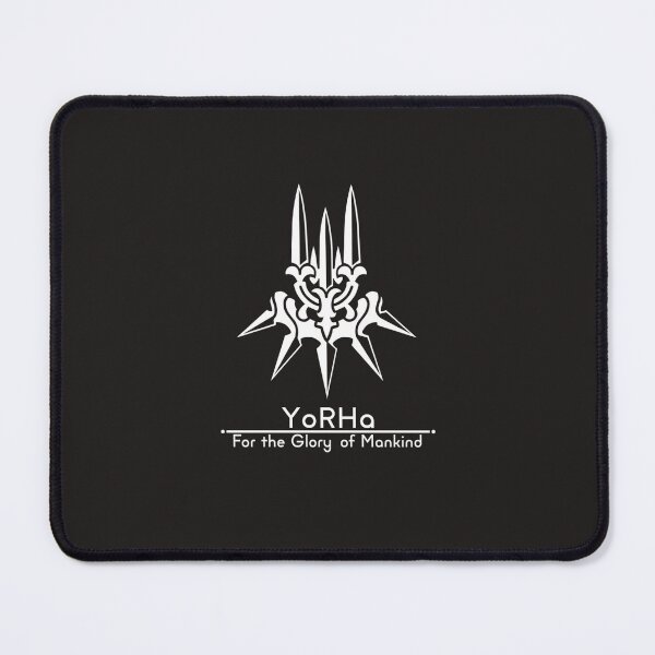 Item preview, YoRHa + Motto Black Background Classic T-Shirt designed and sold by CelineTsoucalas.