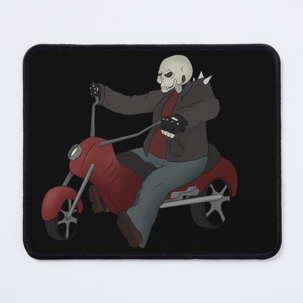 Item preview, Skeleton on a motorcycle designed and sold by MoonlitMadnessDesigns.